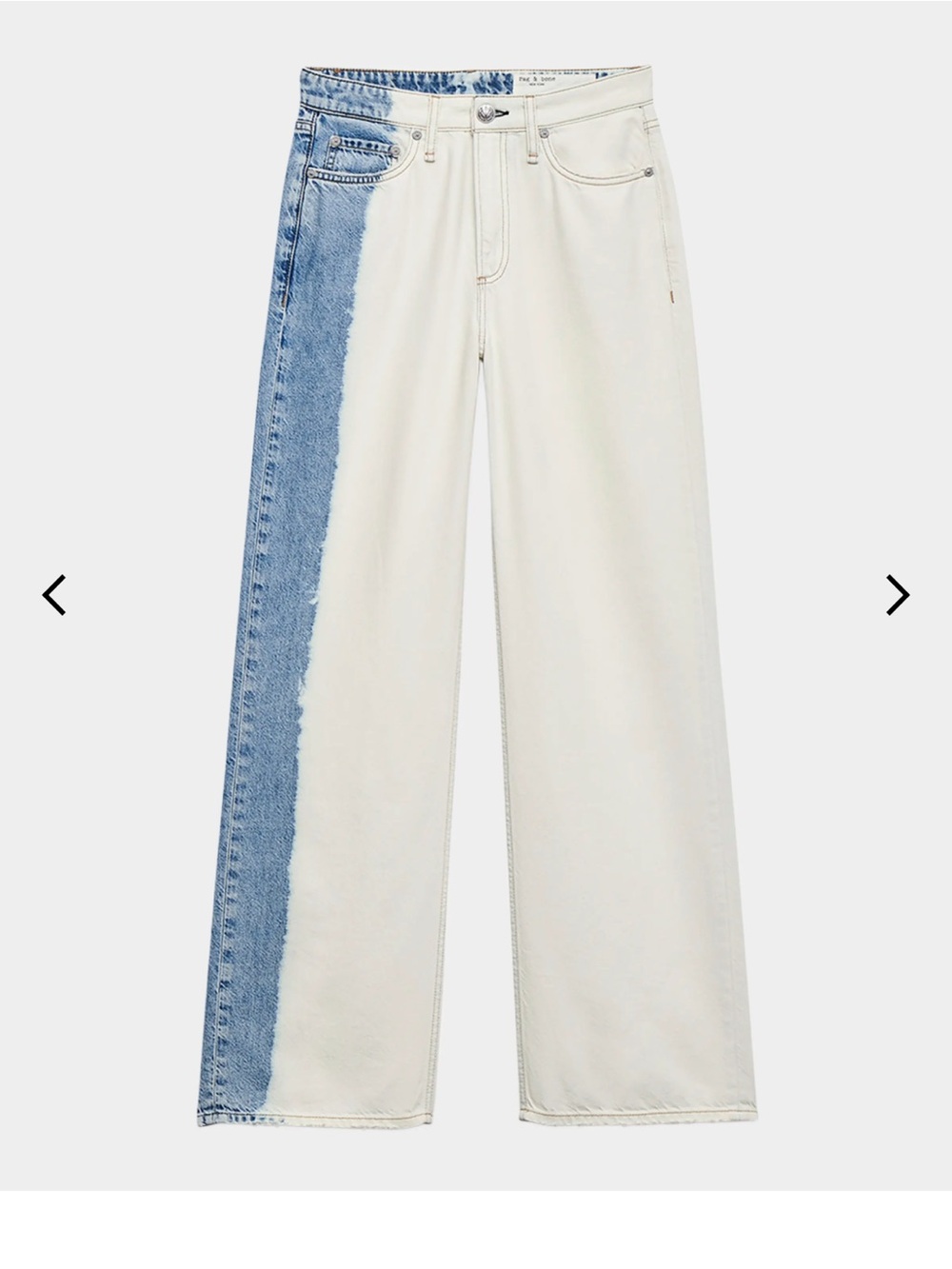NWT Rag & Bone Featherweight Logan Wide-Leg Jeans size 23